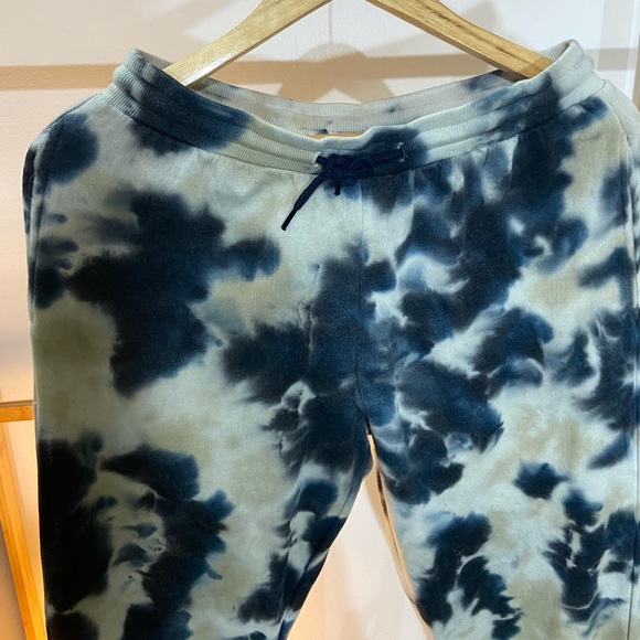 THE DROP Multi Tie Dye Fleece Drawstring Sweatpants Jogger’s. Size-S - Picture 8 of 9